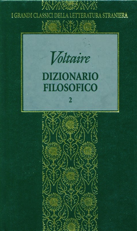 DIZIONARIO FILOSOFICO VOL.2