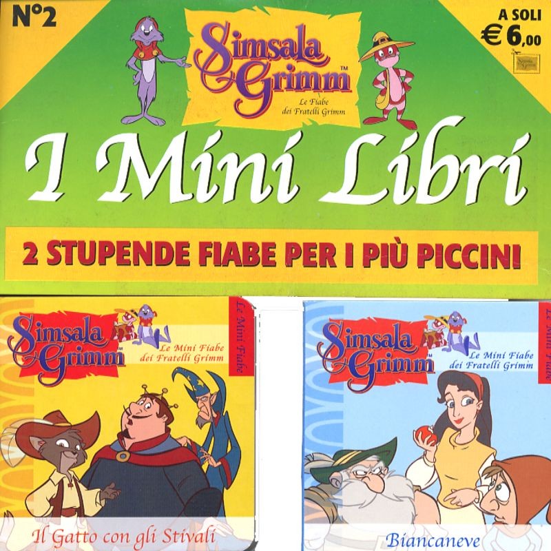 MINILIBRI N.2 - BIANCANEVE-GATTO CO