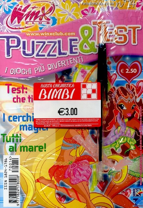 PUZZLE WINX DINP