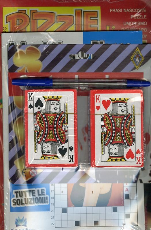 ENIGMISTICA + CARTE DA GIOCO DINP
