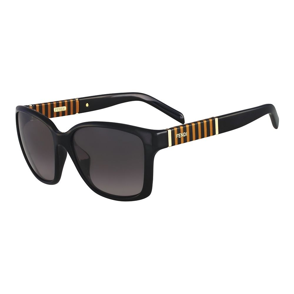 FENDI Occhiali da Sole BLACK  5343 001. Pacco regalo gratuito