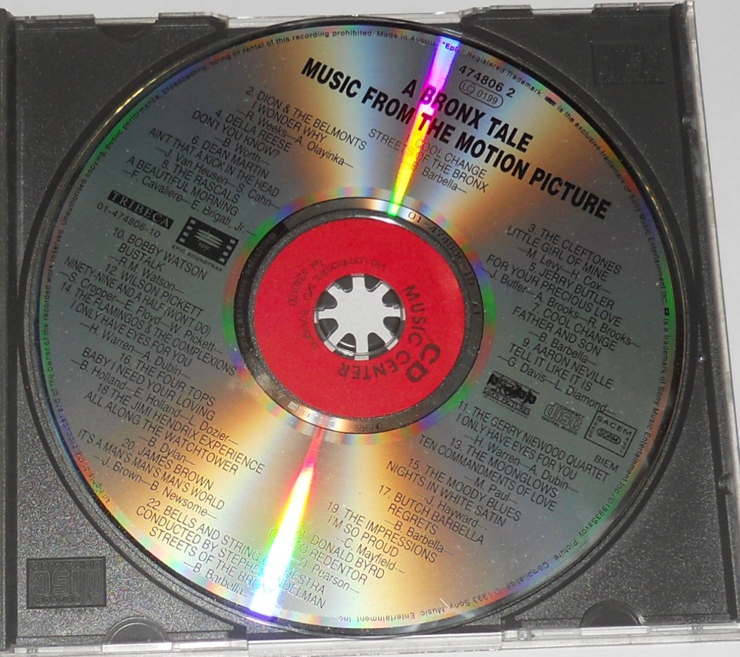 A Bronx Tale Soundtrack 