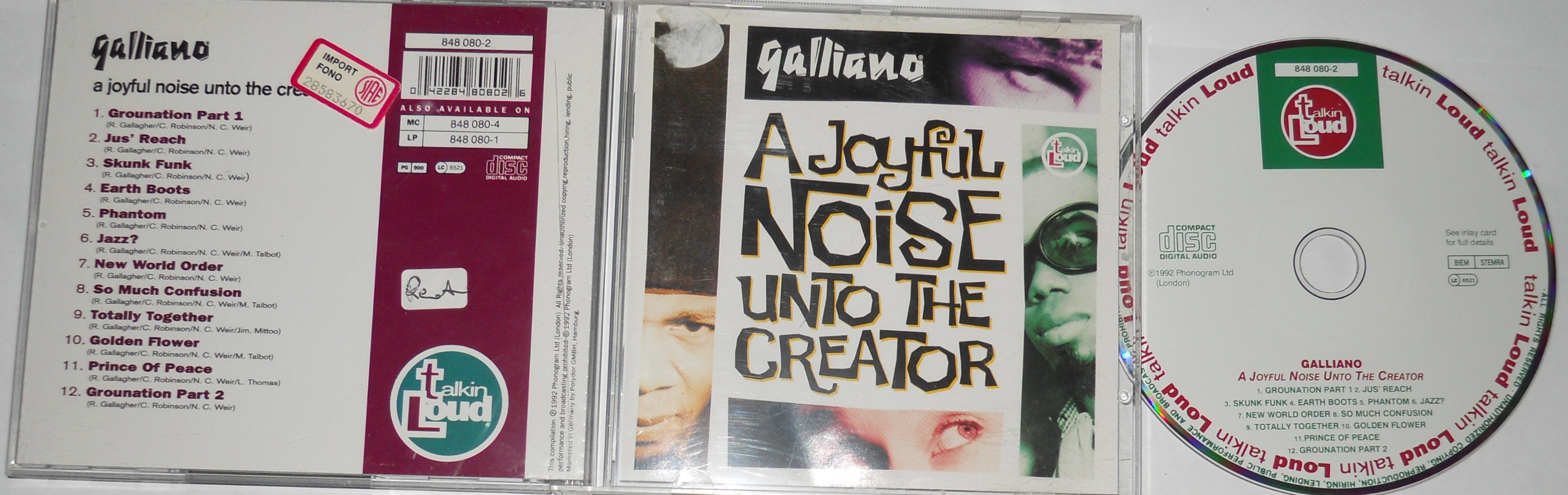 Galliano -  Joyful Noise Unto the Creator