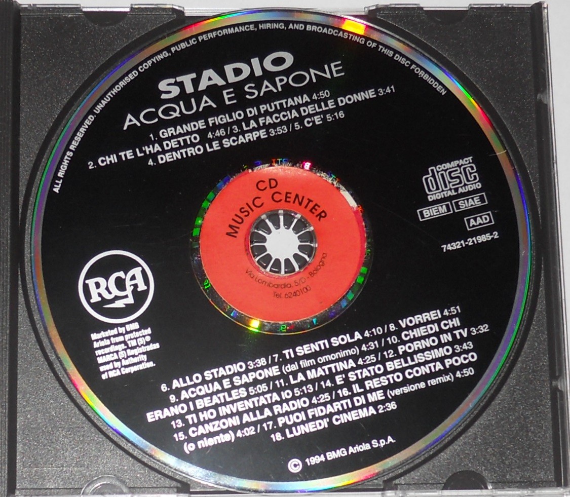 Stadio - Acqua E Sapone