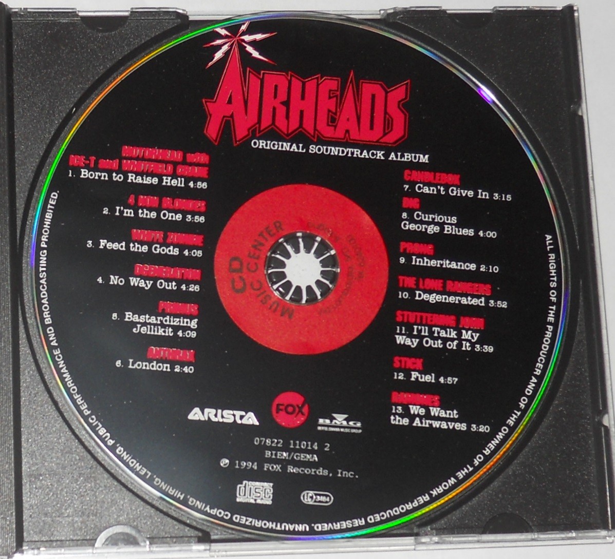 Airheads Soundtrack