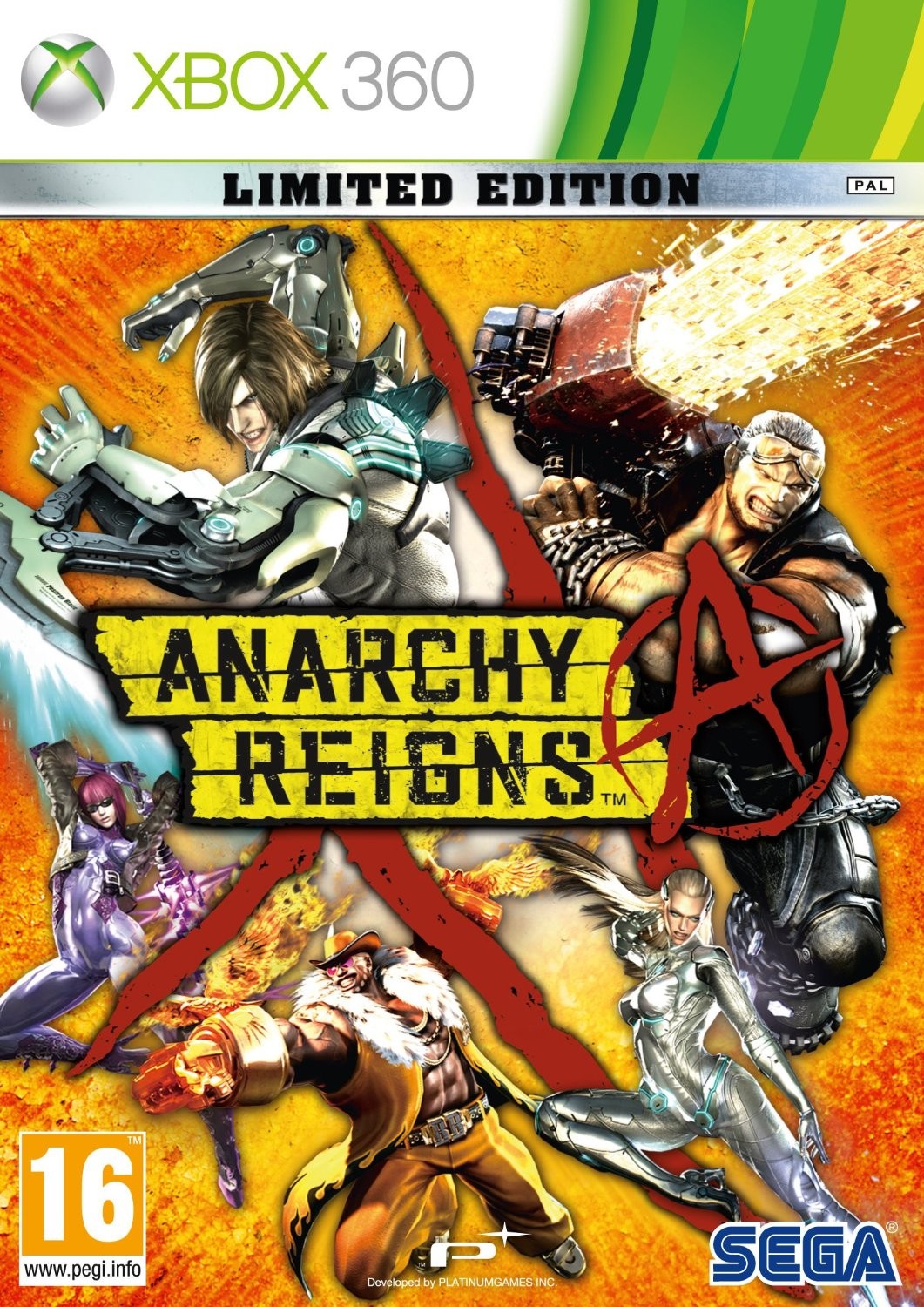 Anarchy Reigns: Limited Edition XBOX360 come nuovo