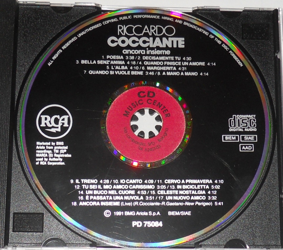 Riccardo Cocciante - Ancora Insieme 