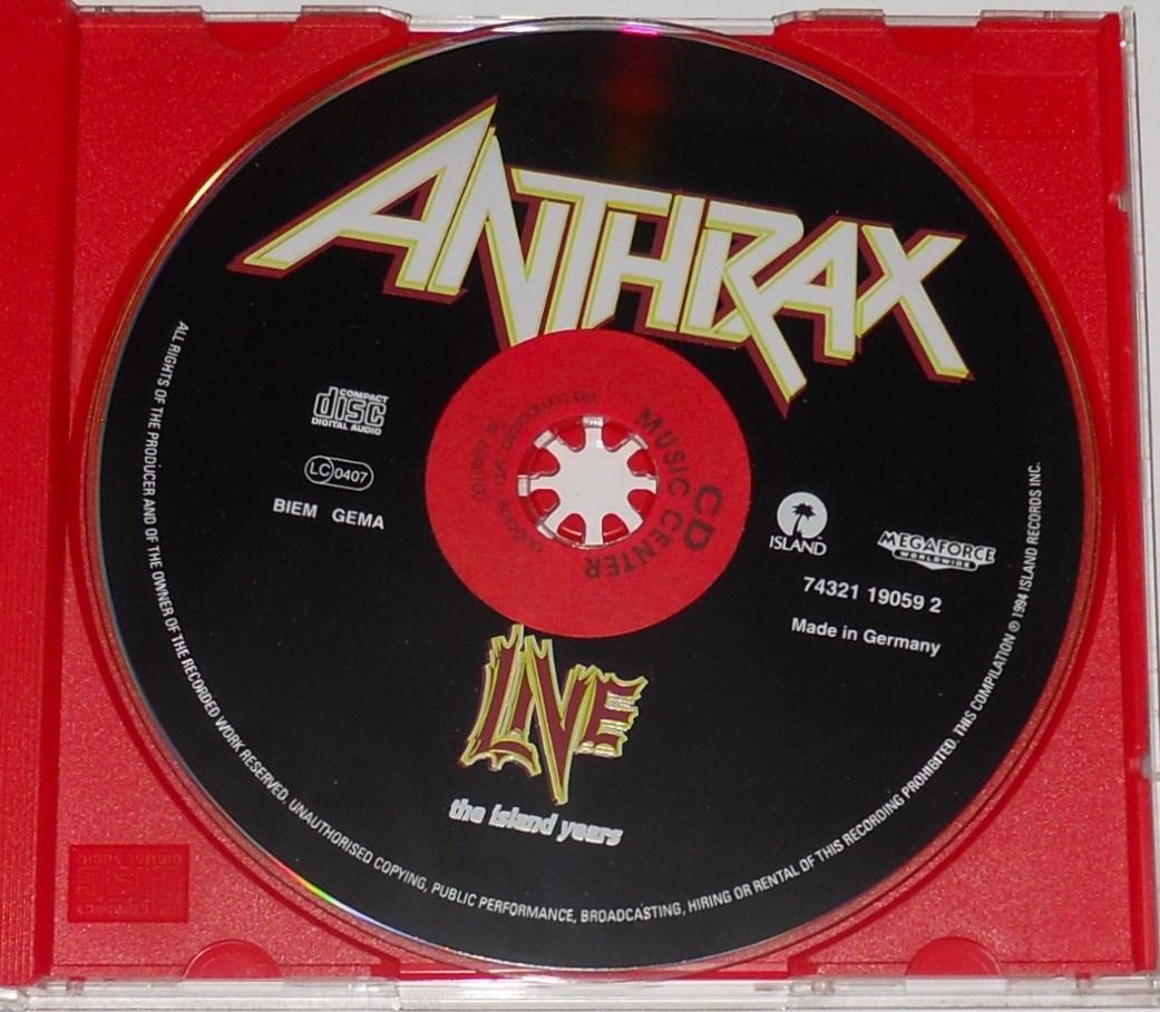 Anthrax - Live the island years 