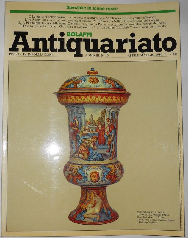 BOLAFFI ANTIQUARIATO. Anno 3, N. 10. Speciale le icone russe
