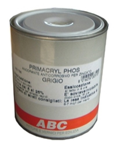 PEZZI 6-ANTIRUGGINE PRIMACRYL PHOS LT.0,5