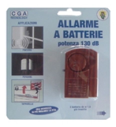 ALLARMI SONORI FINESTRE PORTE MARRON