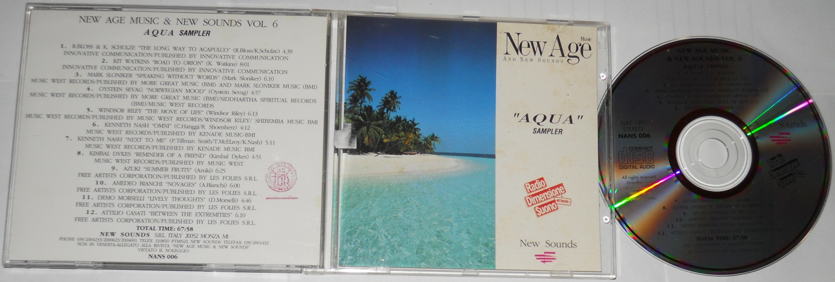 New Age Music & New Sounds Vol. 6: Aqua