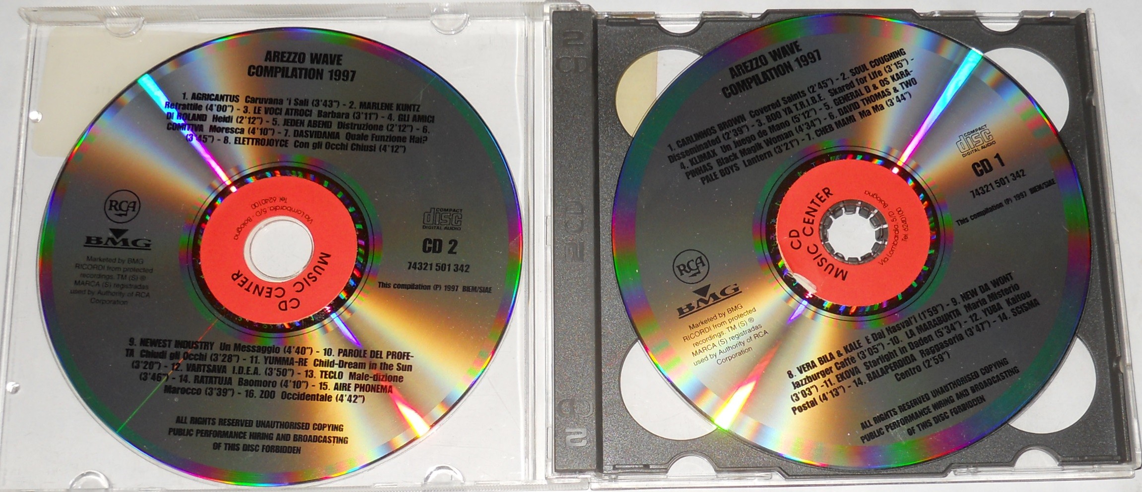 Arezzo Wave compilation 1997