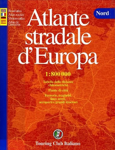 ATLANTE STRADALE D'EUROPA NORD