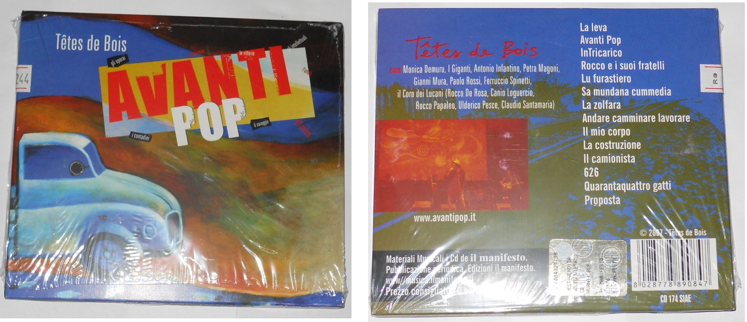 Tetes de Bois - Avanti Pop