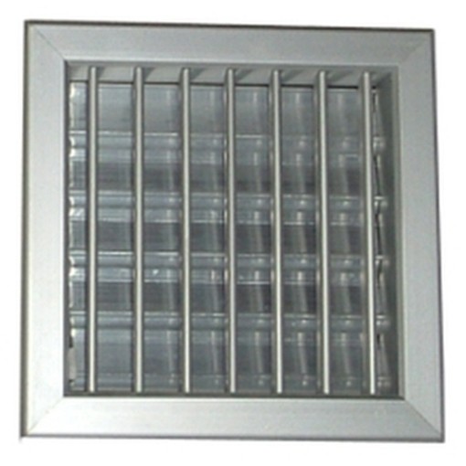 BOCCHETTE CAMINO ALLUMINIO 18X18 D12