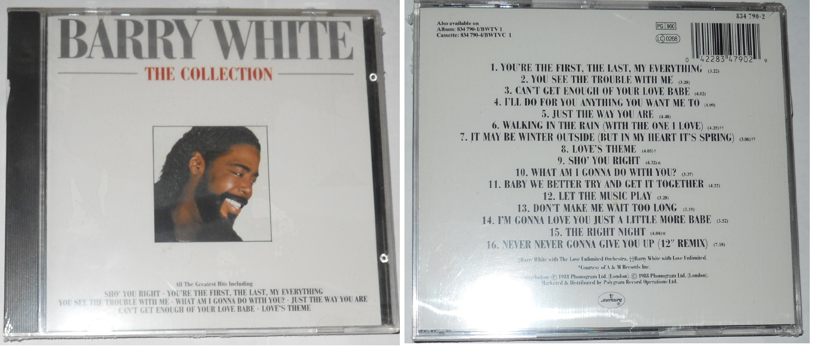 Barry White - The Collection