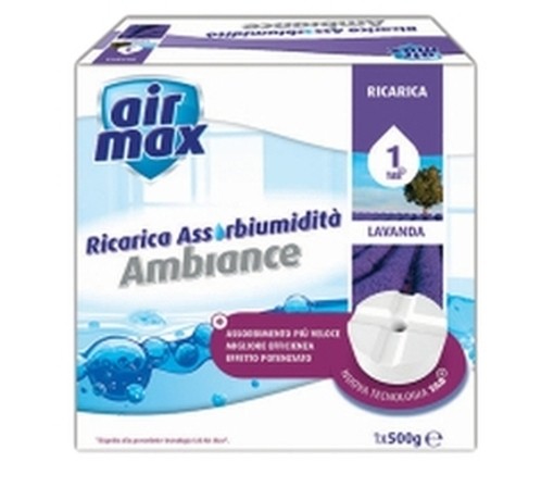 PEZZI 12-RICARICHE PER DEUMIDIFICATORI LAVANDA TAB G.500 AIRMAX