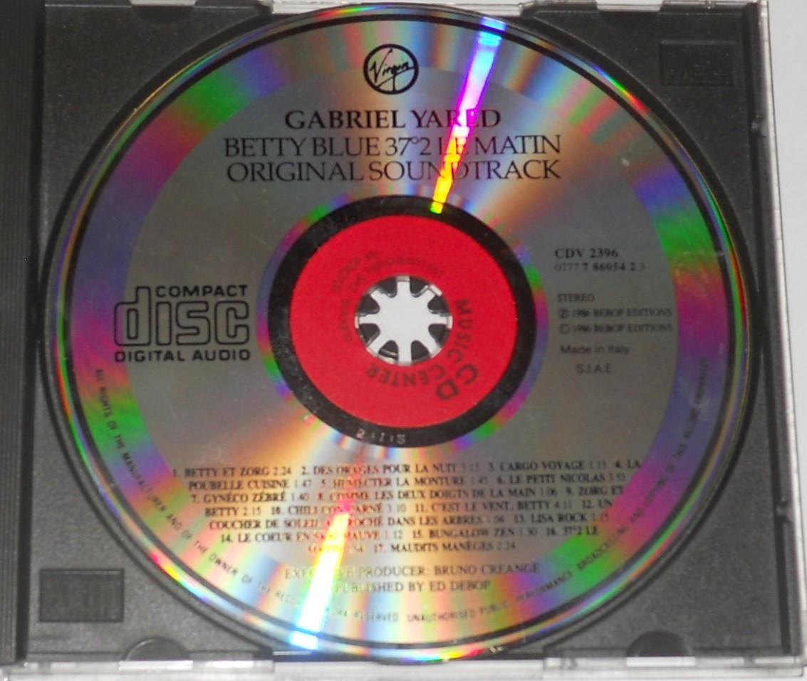 Gabriel Yared - Betty Blue 37°2 Le Matin Soundtrack