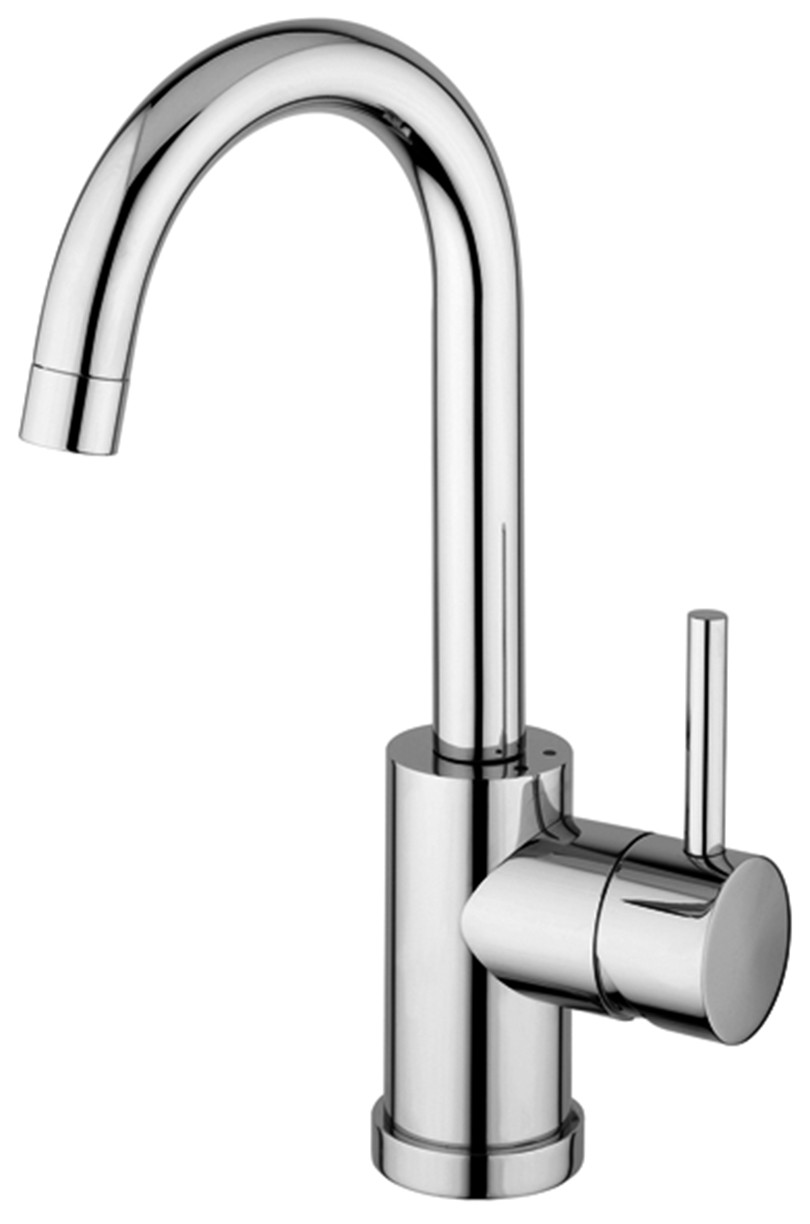 BIRILLO Miscelatore lavabo girevole Scarico Automatico 1'1/4