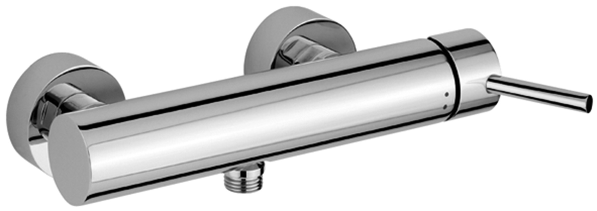 BIRILLO Miscelatore doccia est. 1/2' con duplex regol.