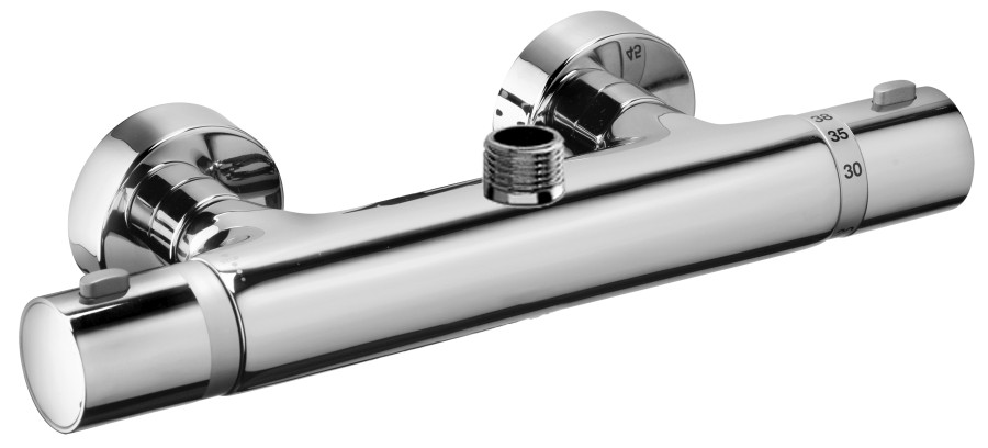 BIRILLO NEW Miscelatore termostatico doccia est. Eco stop att.3/4 ROVESCIATO