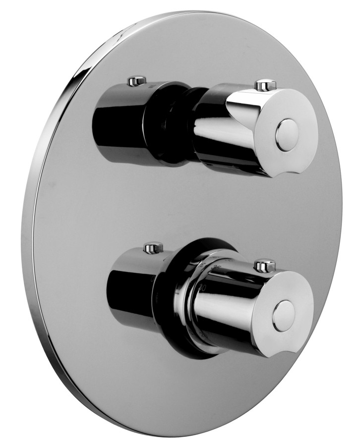 BIRILLO TOP Miscelatore termostatico incasso con deviatore metal