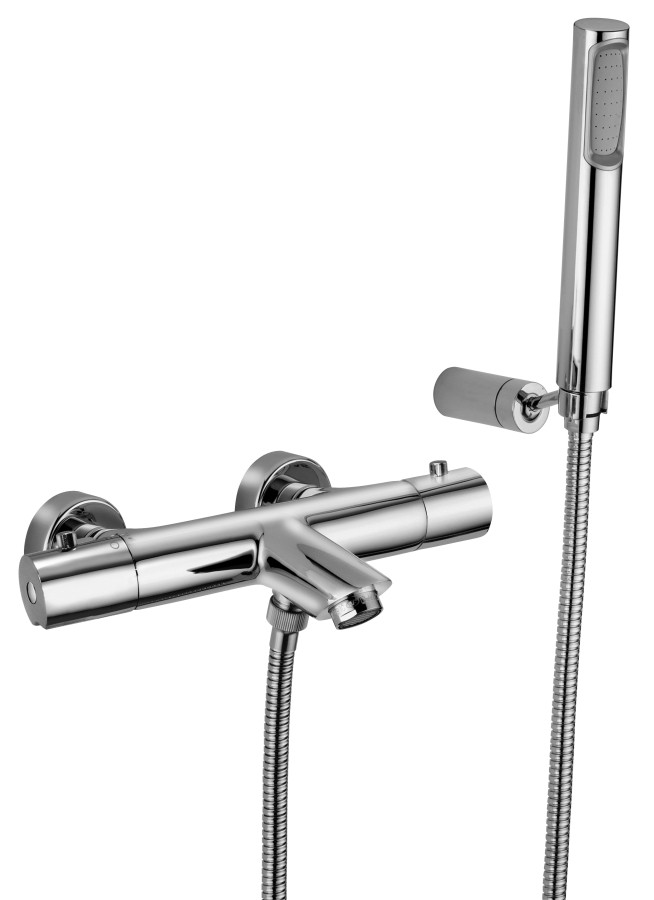 BIRILLO TOP Miscelatore termostatico vasca con duplex metal