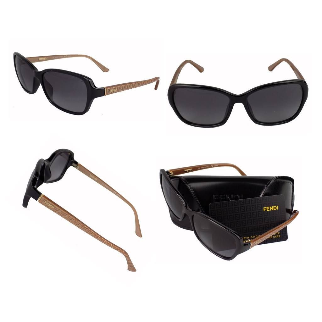 FENDI Occhiali da Sole BLACK  5275 001. Pacco regalo gratuito