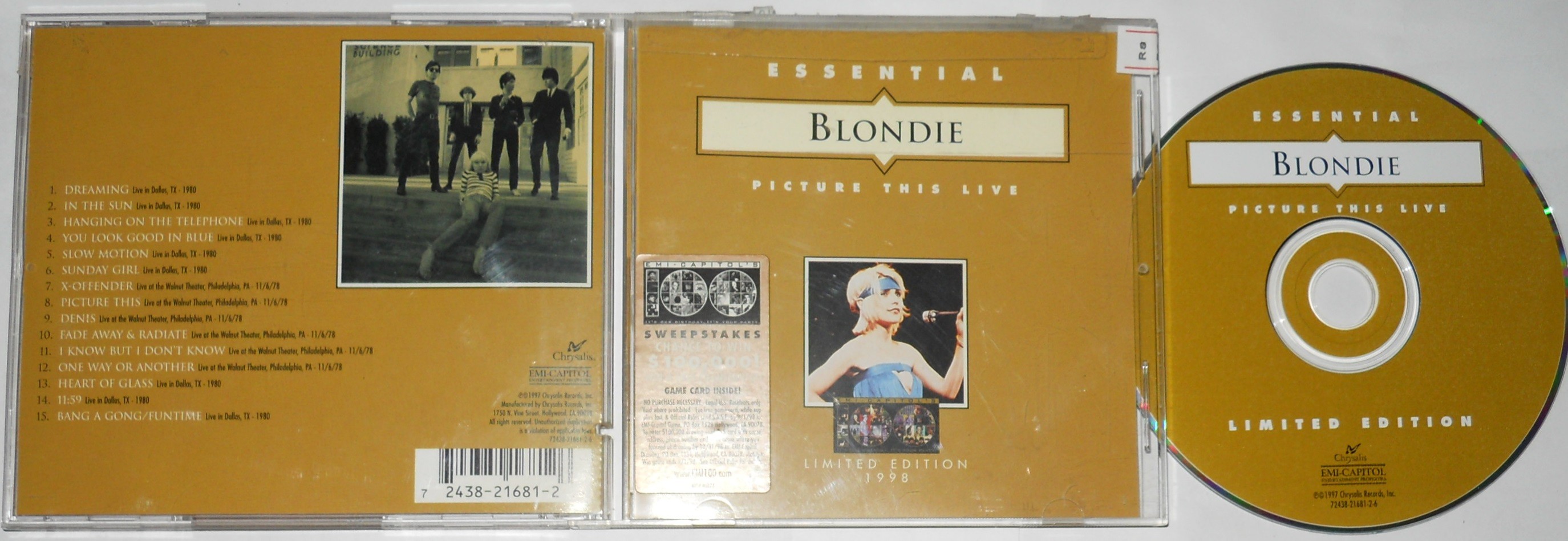 Blondie - Essential Blondie: Picture This Live
