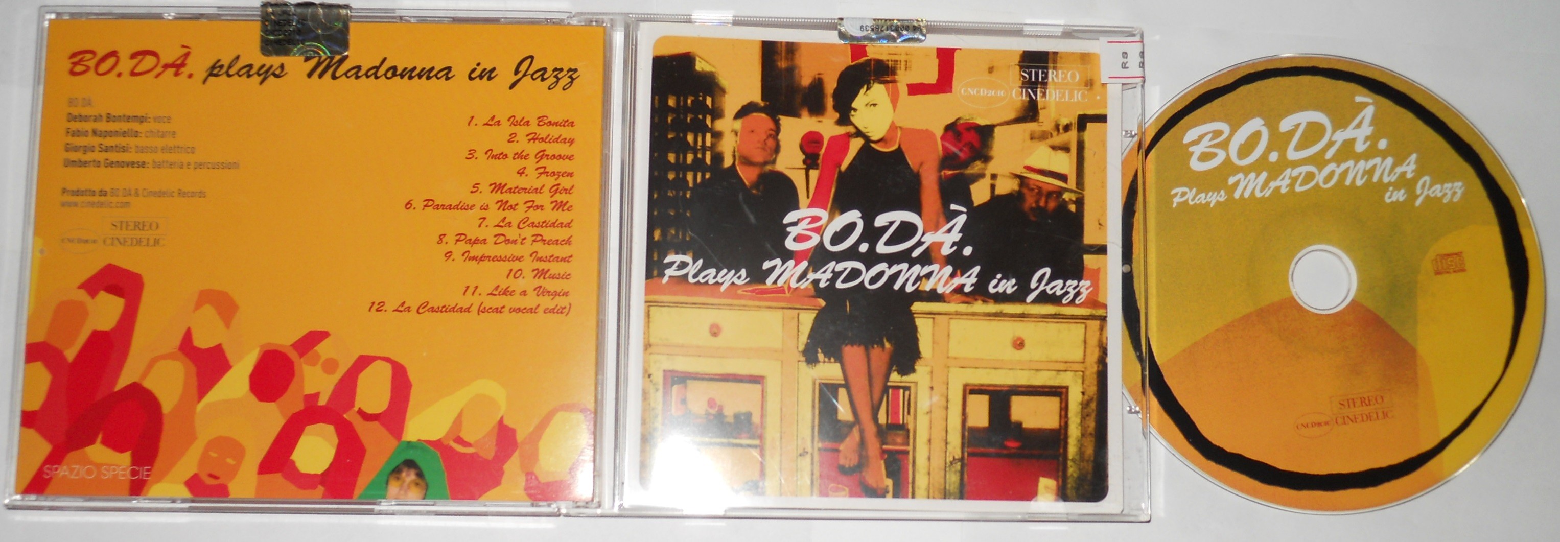 Bo.Da' - Plays Madonna in Jazz 