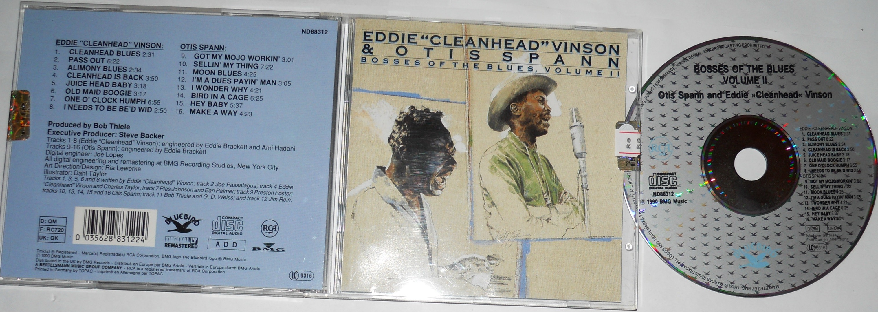 Eddie Cleanhead Vinson & Otis Spann - Bosses of The blues. Volume II
