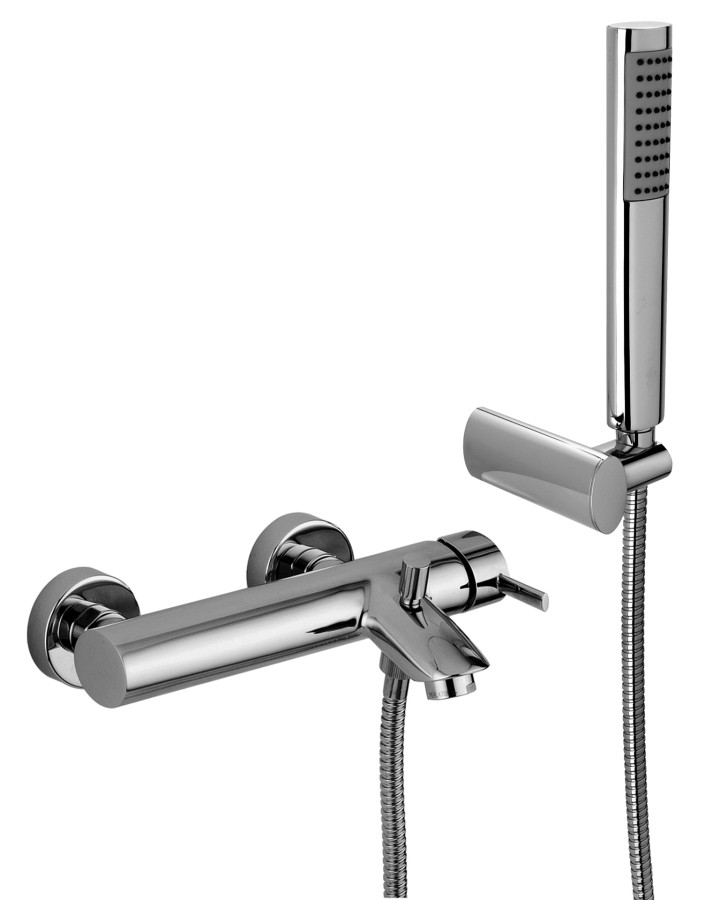 BERRY Miscelatore vasca duplex con supporto riposo