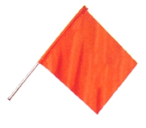 BANDIERE SEGNALETICHE ROSSO/ARANCIO