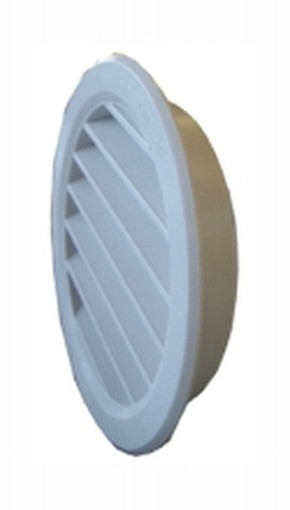 PEZZI 10-BOCCHETTE TONDE INCASSO PLASTICA 80