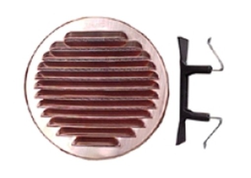 PEZZI 6-BOCCHETTE TONDE RAME D.MM.135