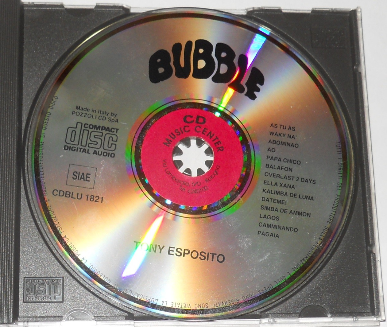 Tony Esposito - Bubble 