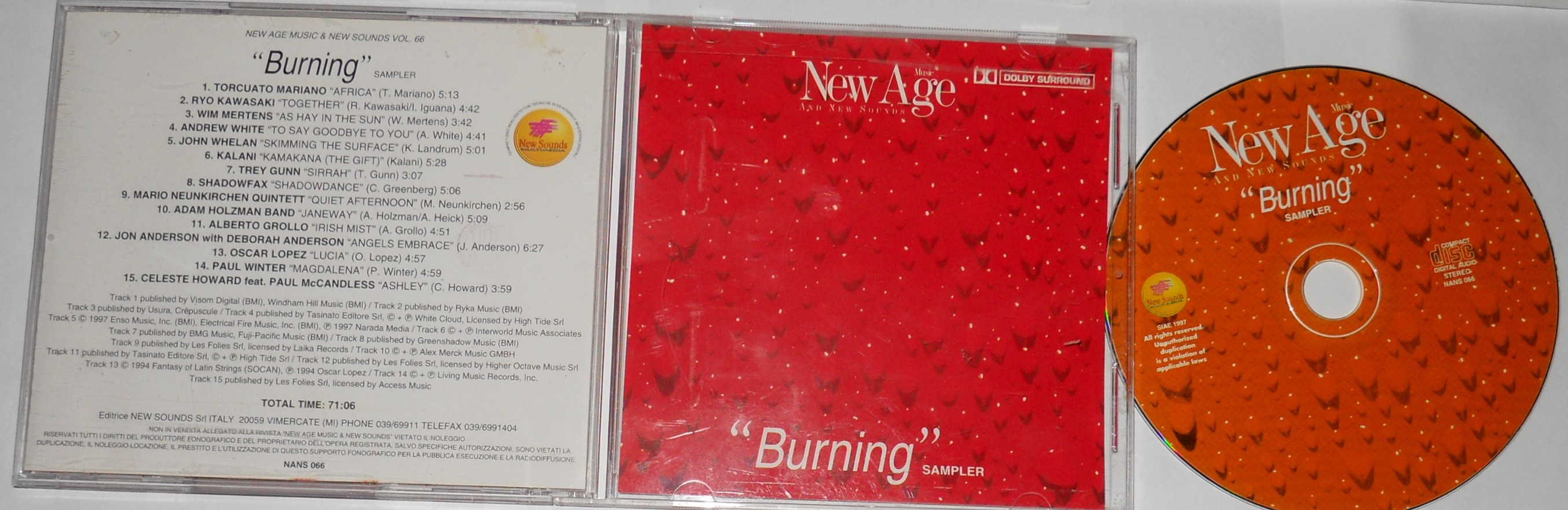 New Age Music & New Sounds Vol. 66: Burning 