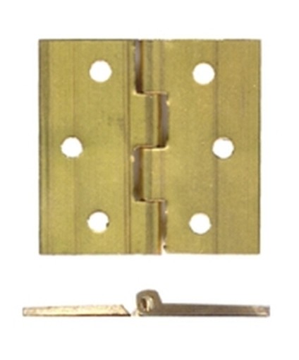 PEZZI 24-CERNIERE OTTONE A.101 MM.60X50
