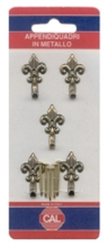 BLISTER 20-GANCI CAL 451 GIGLIO BRONZ.5PZ