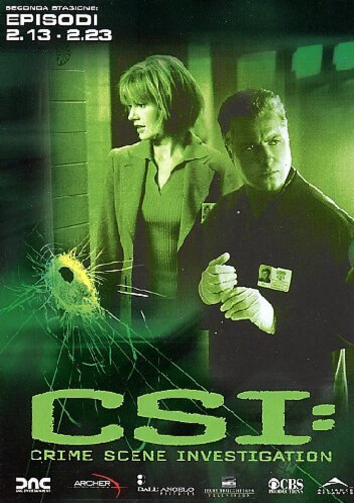 CSI SCENA DEL CRIMINE  STAGIONE 2. Episodi dal 2.13 al 2.23