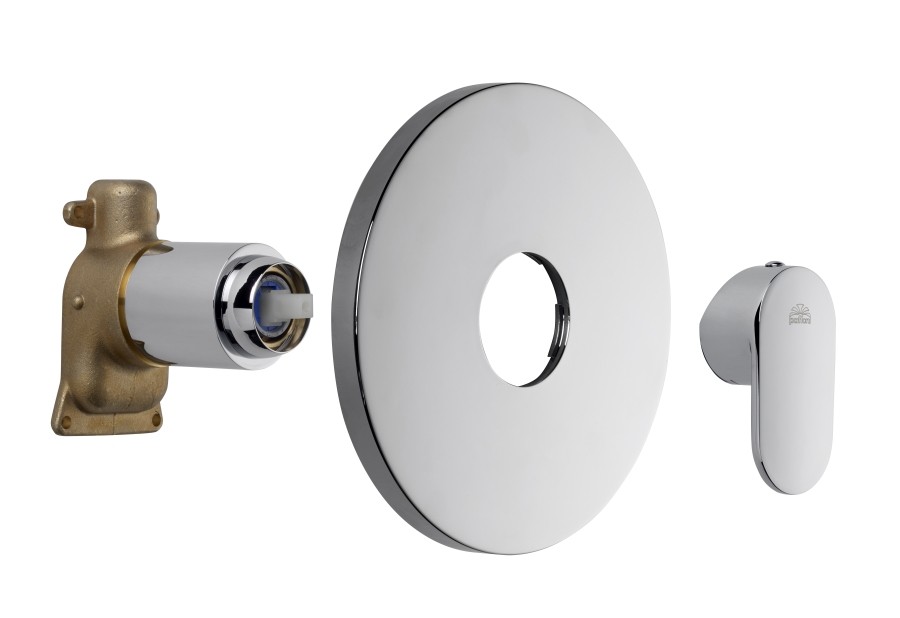 CANDY Miscelatore incasso PBOX 010 piastra ABS