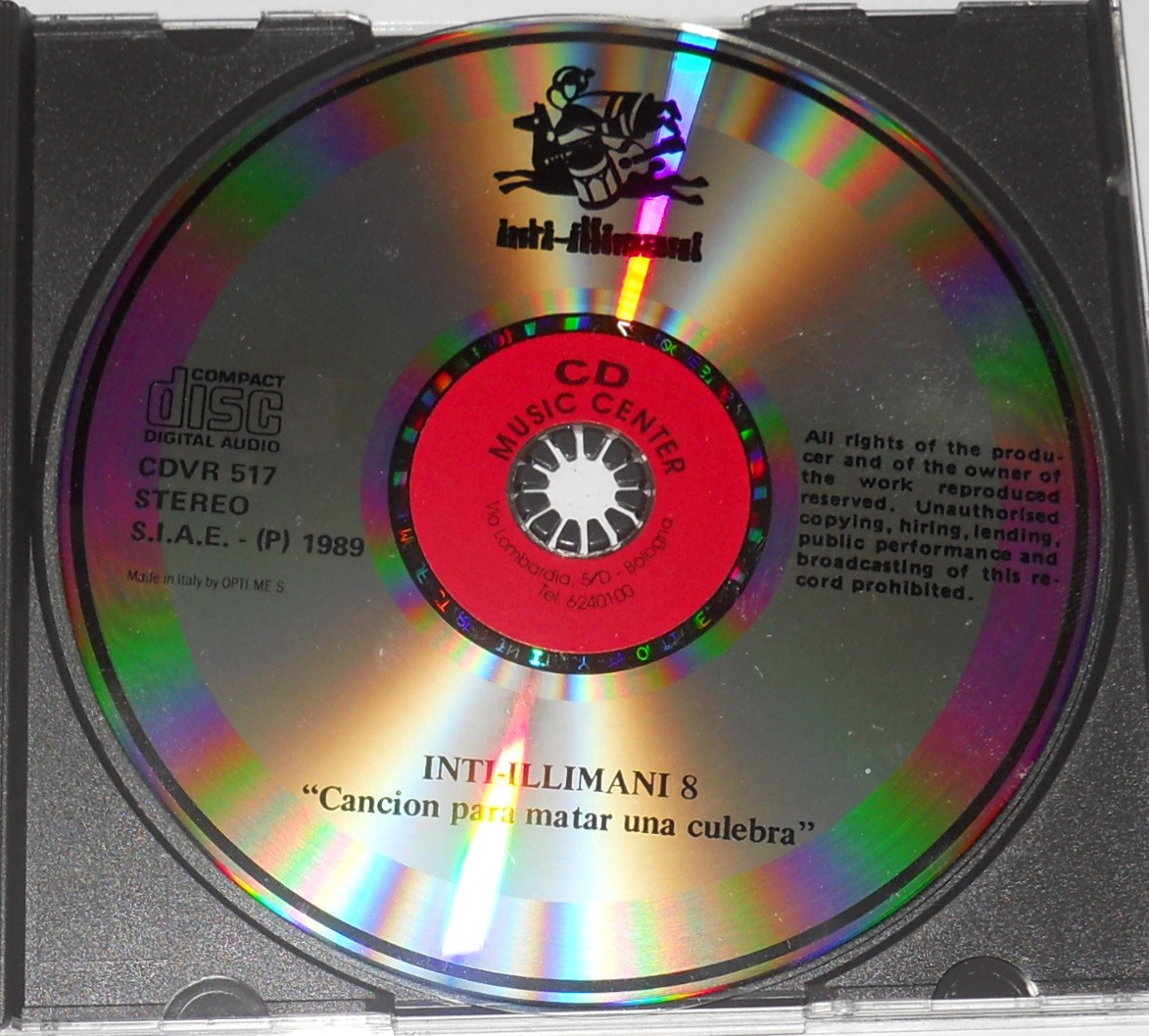 Inti - Illimani 8 - Cancion Para Matar una culebra 