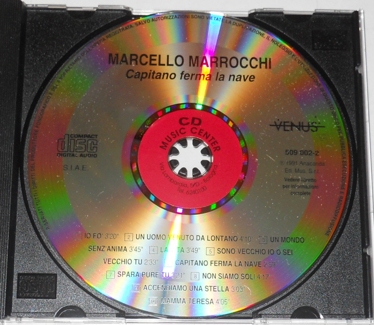 Marcello Marocchi - Capitano ferma la nave