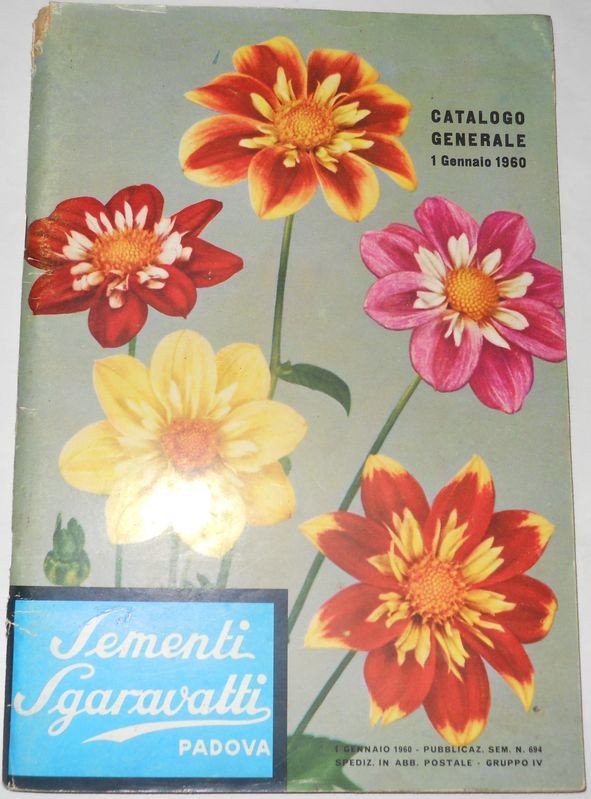 Sementi Sgaravatti Padova: Catalogo generale 1 Gennaio 1960