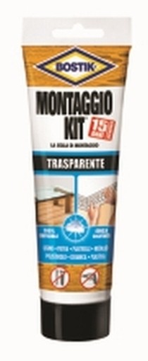 COLLA BOSTIK MONTAGGIO TRASPARENTE ML.210