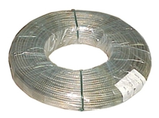 CAVETTO PLASTICATO OTTONATO MM.4X100M.