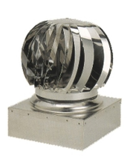 CAPPELLI EOLICI INOX CM.27X27
