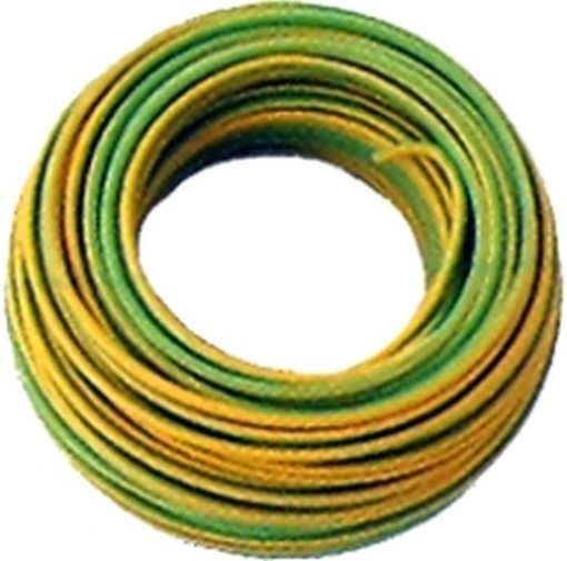CAVO ELETTRICO UNIPOLARE 2,5 VERDE/GIALLO 100M