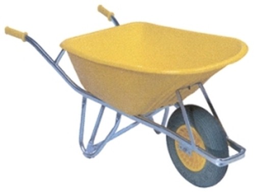 CARRIOLE FORT PVC GIALLE PE100